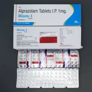 Buy (Rlam-1) Alprazolam Tablets 1mg Tablets